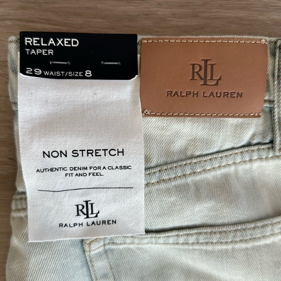 Lauren Ralph Lauren
Patchwork Twill Denim Relaxed Tapered Mid Rise Ankle Jean - Picture 11 of 13
